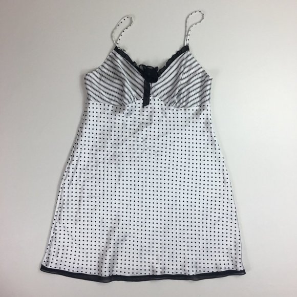Satin Polka Dot Slip - Picture 1 of 6